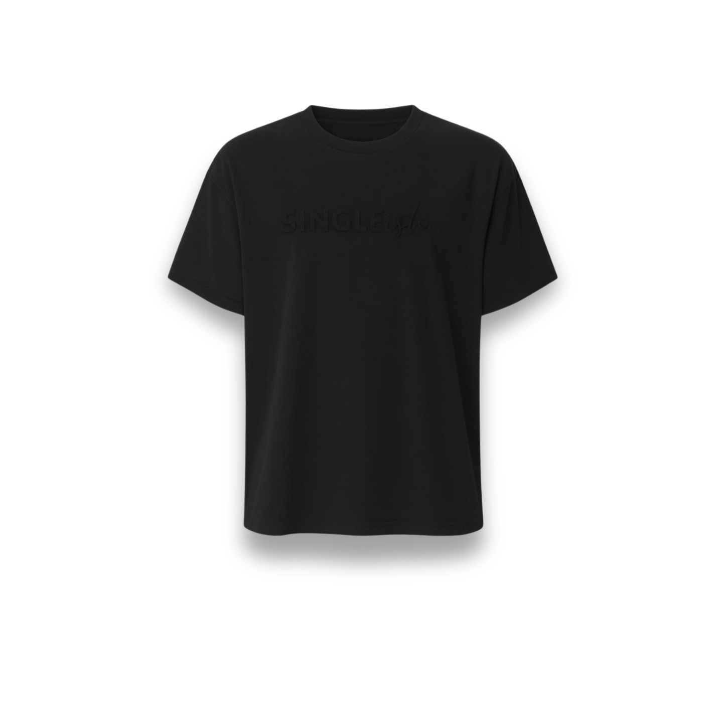 Singleish... Oversized Embossed Tee