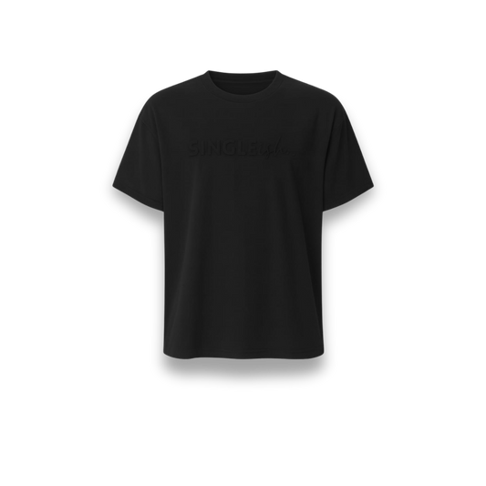 Singleish... Oversized Embossed Tee