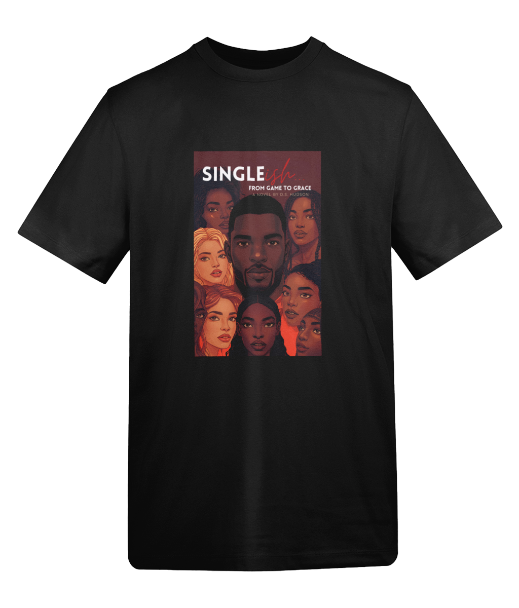 Singleish Book Cover Graphic T-Shirt
