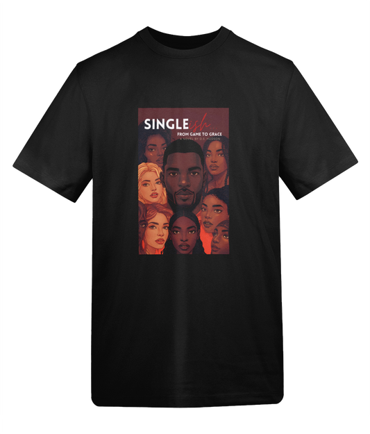 Singleish Book Cover Graphic T-Shirt