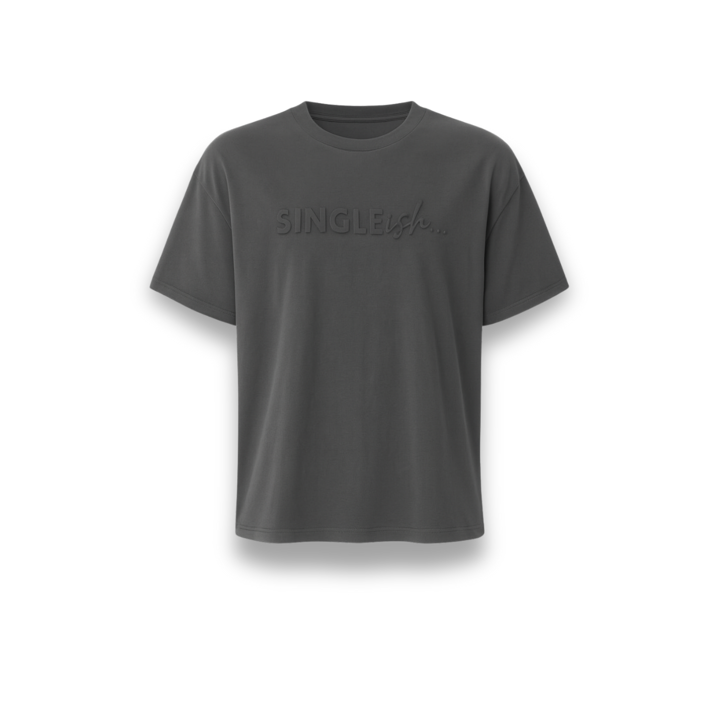 Singleish... Oversized Embossed Tee