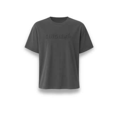 SINGLEish… Embossed Relaxed Fit T-Shirt